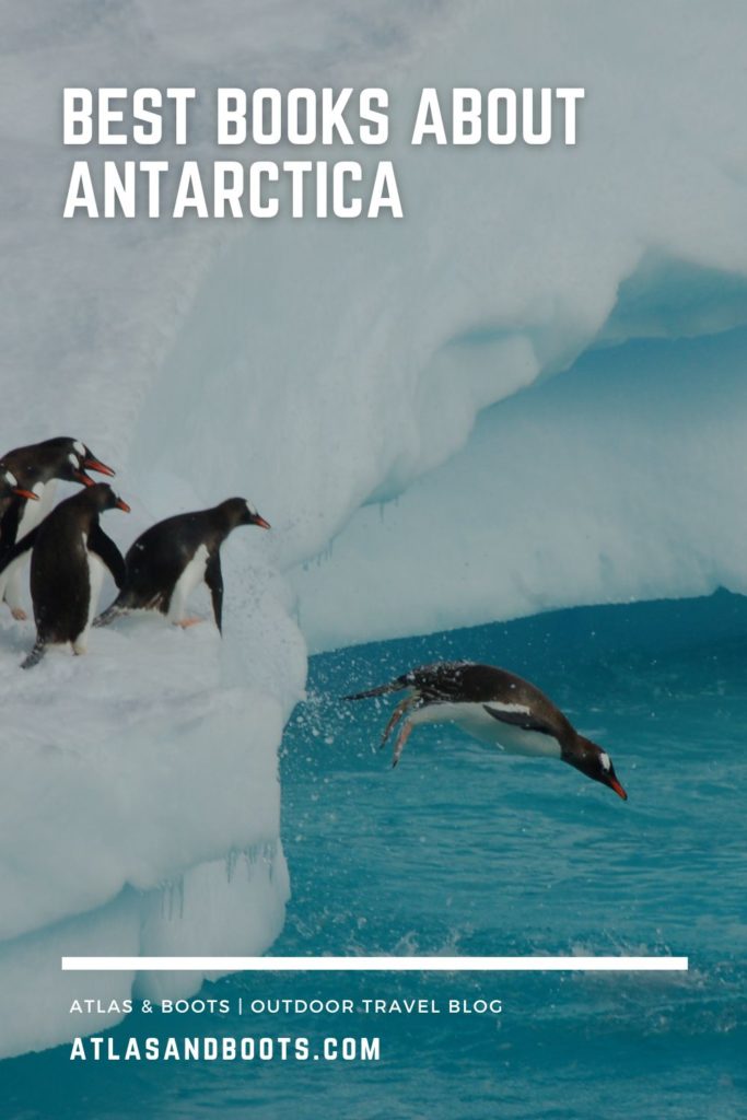 books about Antarctica Pinterest pin