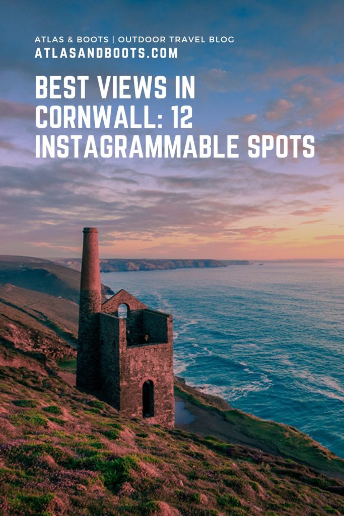 Best views in Cornwall Pinterest pin