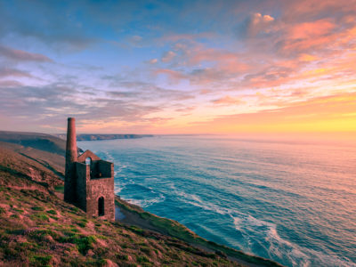 Wheal Coates at sunset – one of the best views in Cornwall