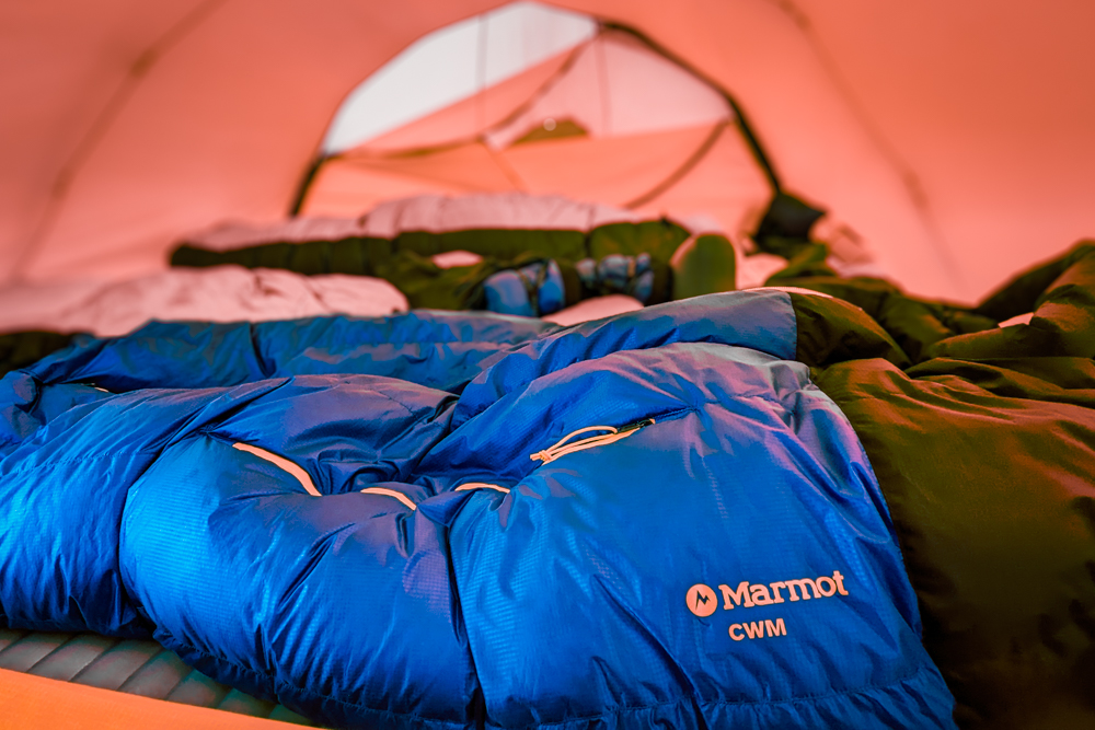 Sleeping system for Denali inside my tent