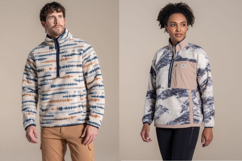 His & hers Craghoppers fleeces