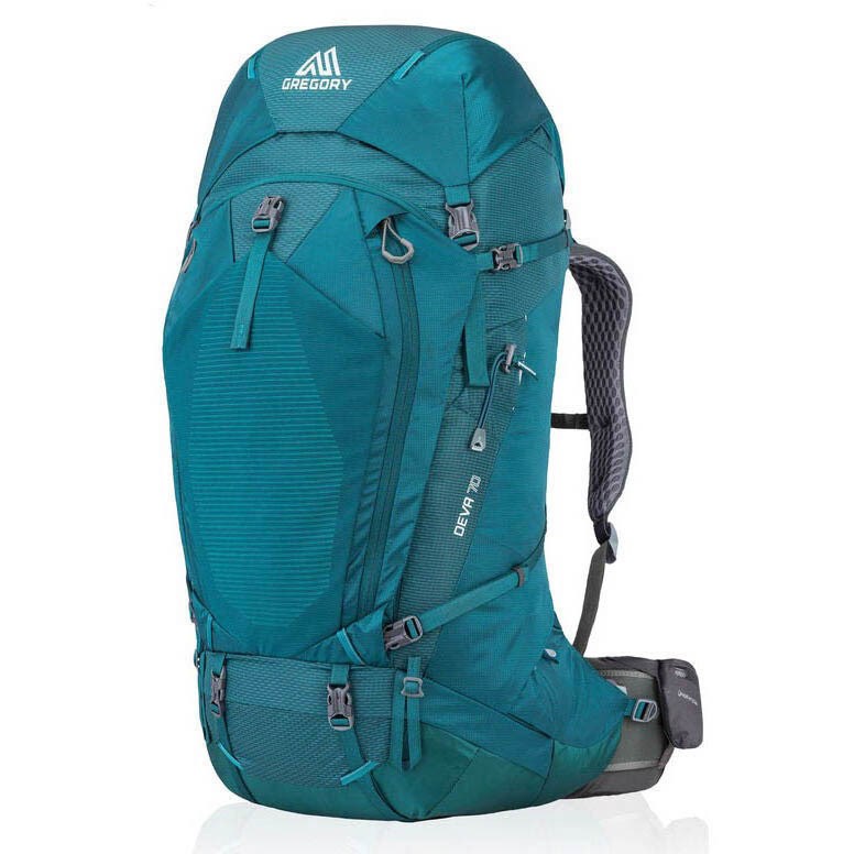 teal backpack