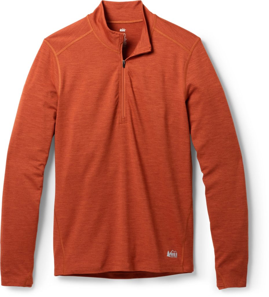 red base layer from the REI Labor Day sale