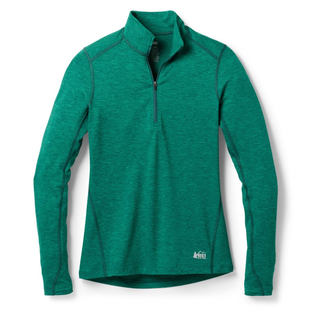 green base layer from the REI Labor Day sale