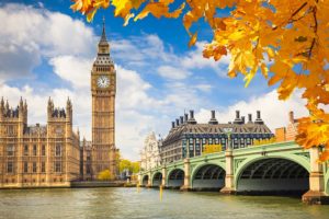 London in autumn, Europe's best city