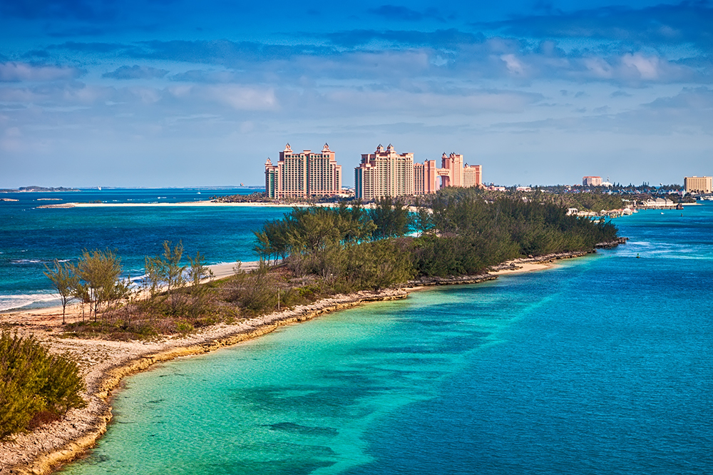 Paradise Island in Nassau, Bahamas