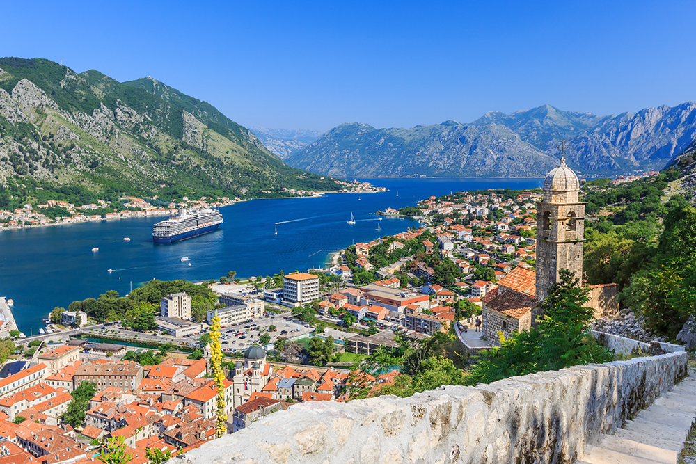 Kotor in Montenegro, a country which offered Citizenship by investment
